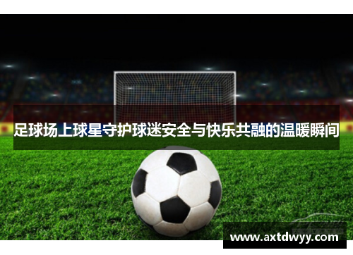 足球场上球星守护球迷安全与快乐共融的温暖瞬间